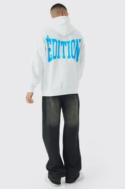 boohooMAN Oversized Limited Edition Back Print Hoodie | UK| Hoodies & Sweatshirts