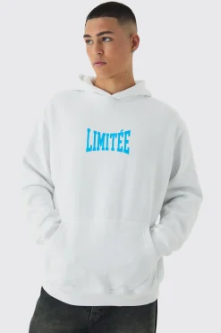 boohooMAN Oversized Limited Edition Back Print Hoodie | UK| Hoodies & Sweatshirts