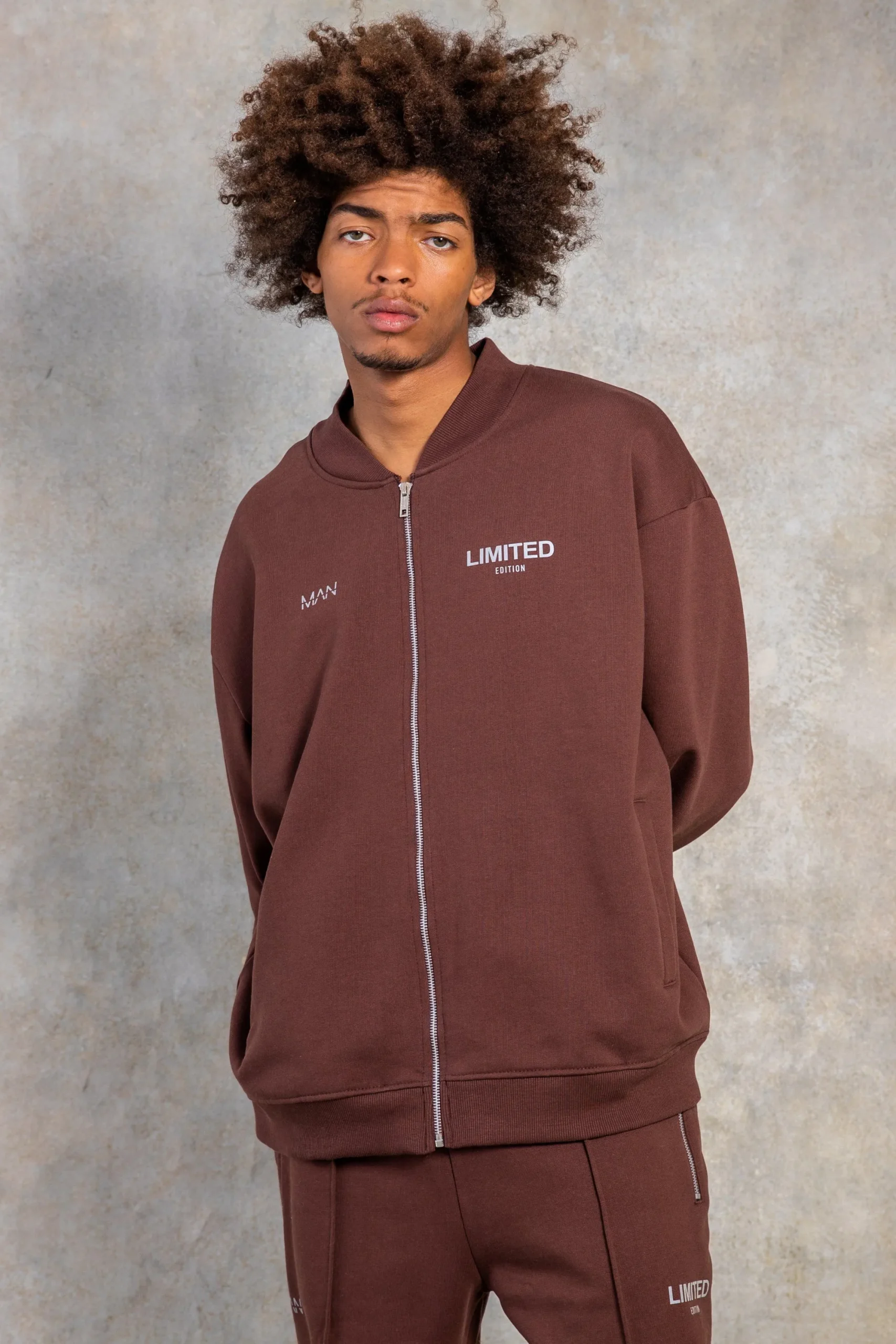 boohooMAN Oversized Limited Heavyweight Bomber | UK| Coats & Jackets