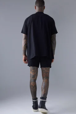 boohooMAN Oversized Linen Shirt And Relaxed Short Set | UK| Sets & Co-Ords
