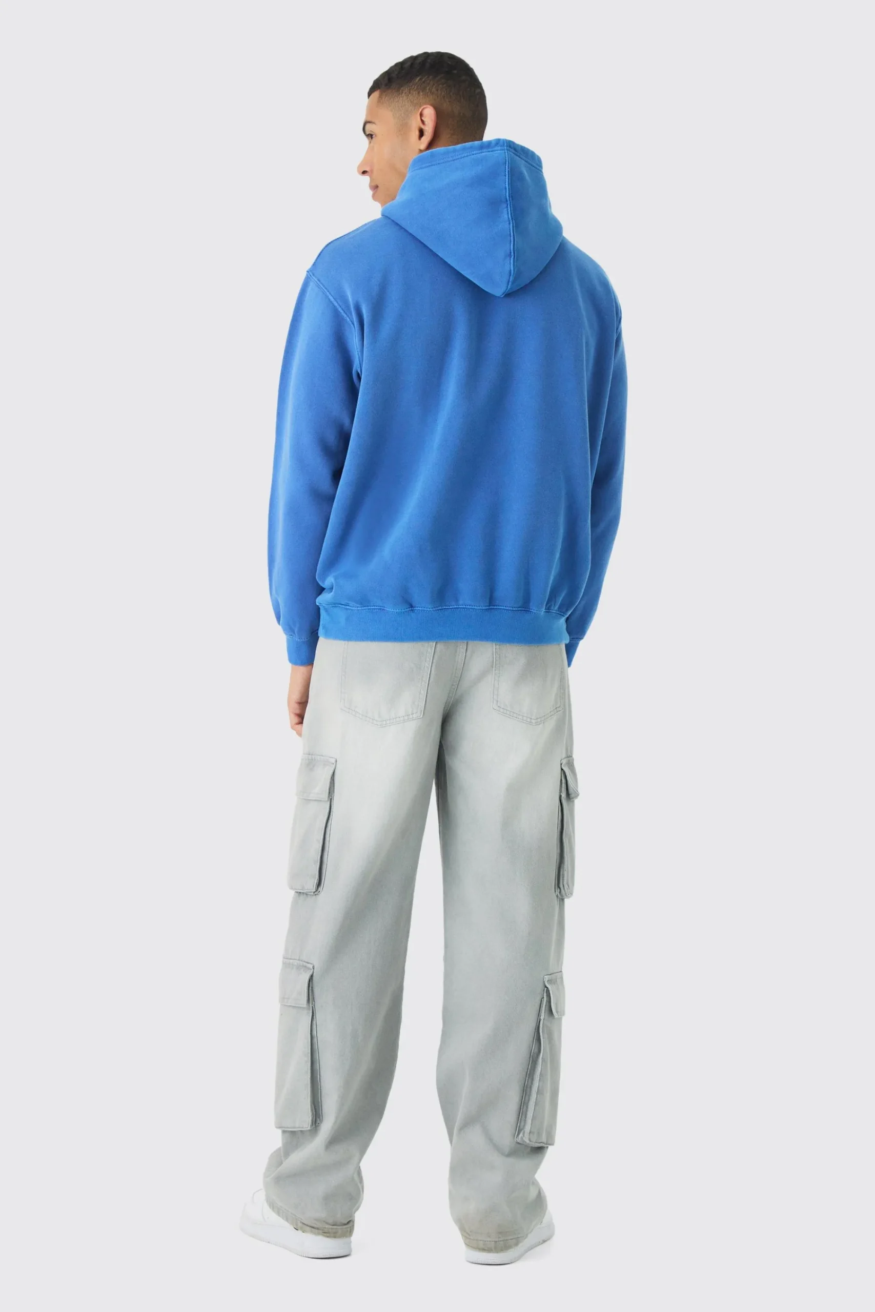 boohooMAN Oversized Live Loud Printed Hoodie | UK| Hoodies & Sweatshirts