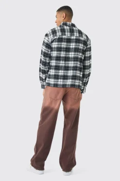 boohooMAN Oversized Long Sleeve Check Shirt | UK| Shirts