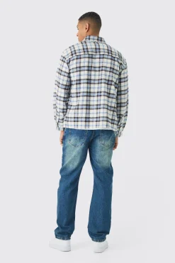 boohooMAN Oversized Long Sleeve Check Shirt | UK| Shirts