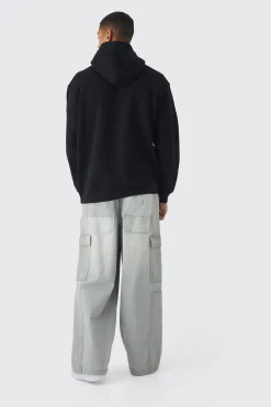 boohooMAN Oversized Lost Printed Hoodie | UK| Hoodies & Sweatshirts