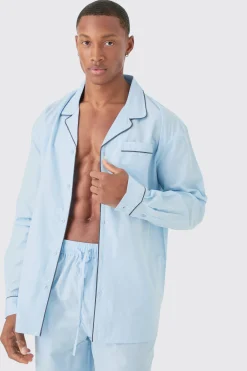 boohooMAN Oversized Lounge Shirt & Bottom Set | UK| Loungewear