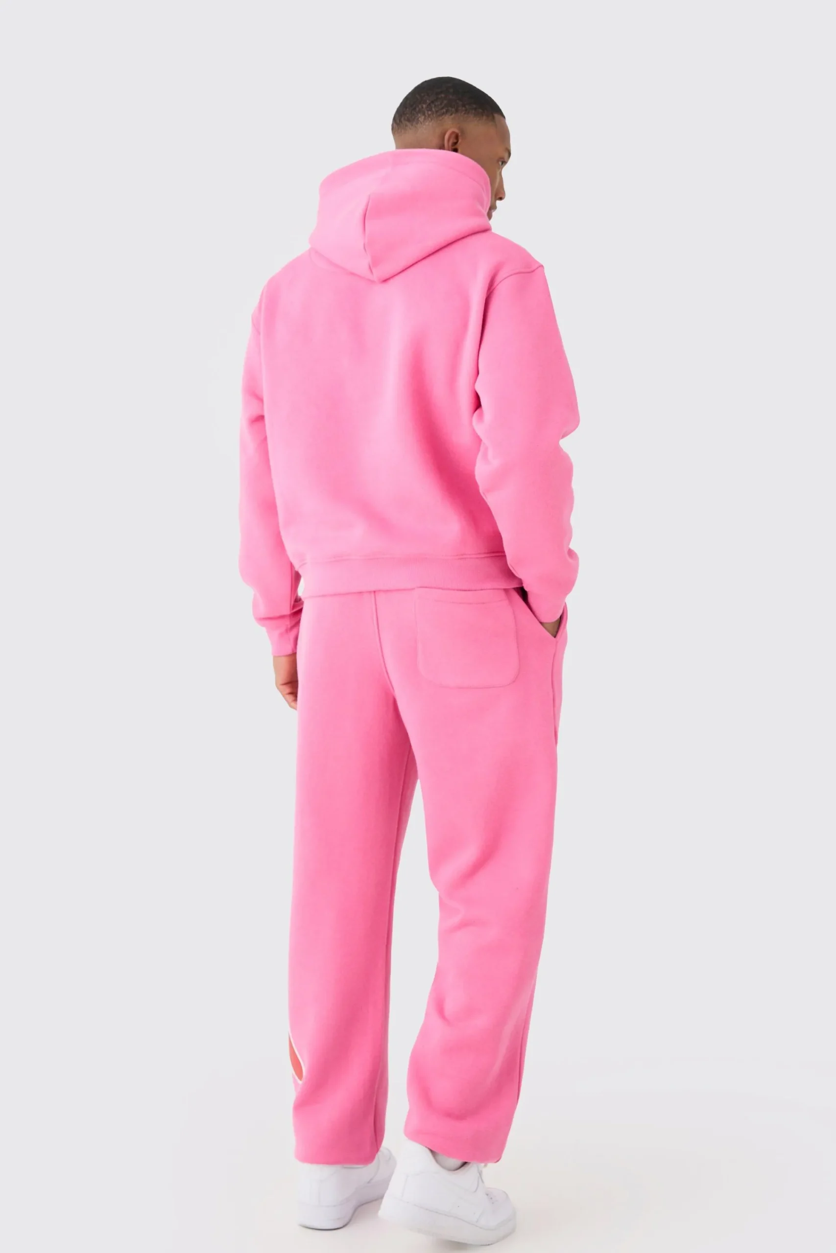 boohooMAN Oversized Man Graphic Hooded Tracksuit | UK| Tracksuits