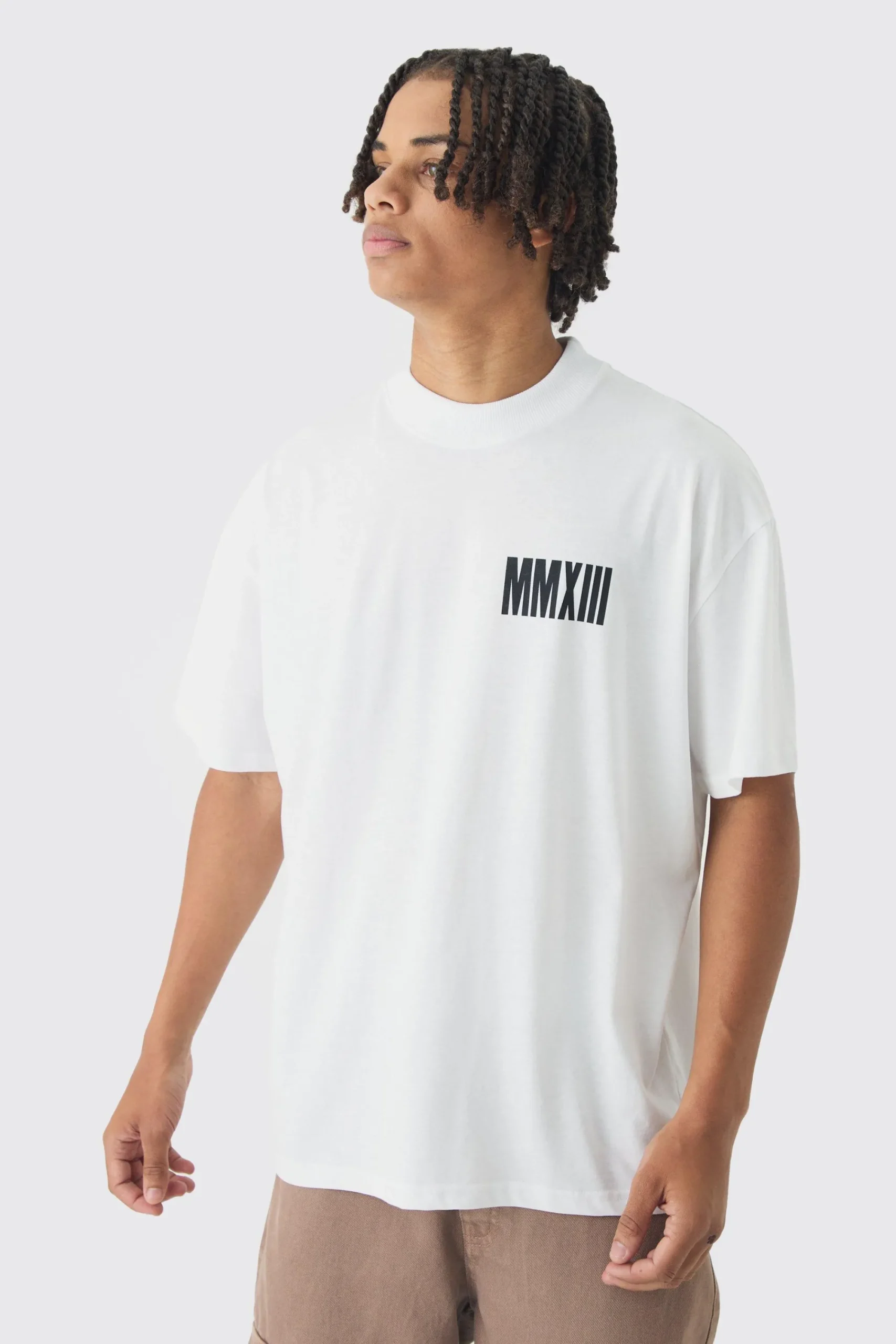 Oversized MAN OFCL Large Scale Teddy Print T-Shirt | UK^boohooMAN Hot