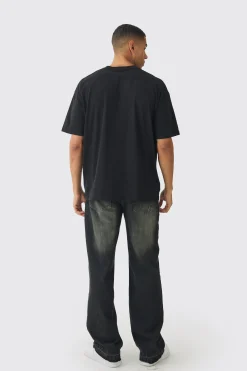 Oversized Marvel Comics License Print T-Shirt | UK^boohooMAN Outlet