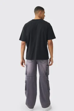 Oversized Marvel Galactus License Print T-Shirt | UK^boohooMAN Hot