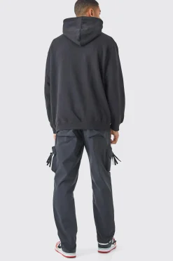 boohooMAN Oversized Mask Graphic Hoodie | UK| Hoodies & Sweatshirts