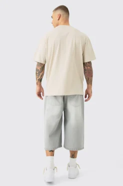 Oversized Mesh 13 T-shirt | UK^boohooMAN New