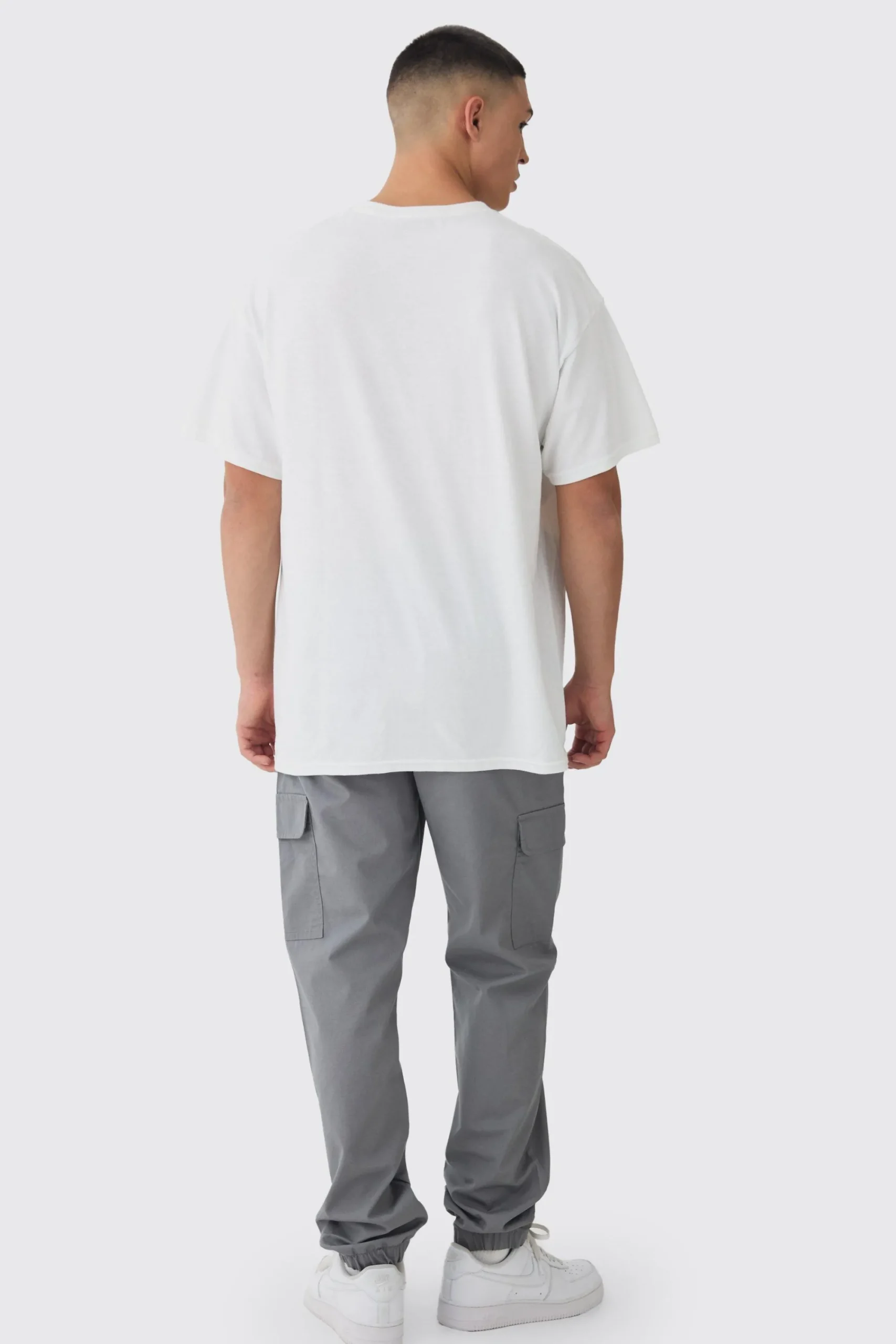 Oversized Mickey Mouse And Friends License Print T-Shirt | UK^boohooMAN