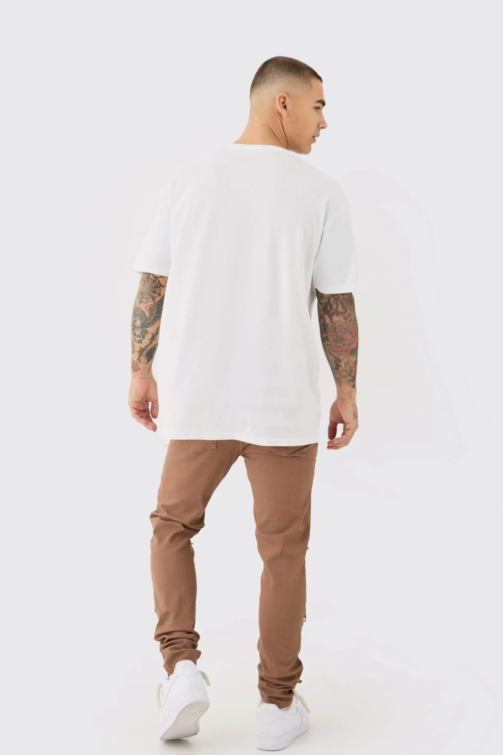 Oversized Monet Sunflower License T-shirt | UK^boohooMAN Clearance