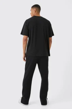 Oversized Nightmare On Elm Street License Print T-Shirt | UK^boohooMAN