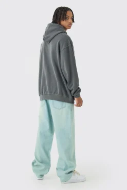 boohooMAN Oversized Nirvana Band Wash License Print Hoodie | UK| Hoodies & Sweatshirts