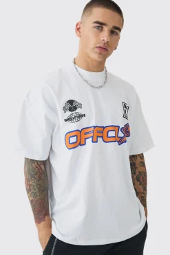 Oversized Ofcl Graphic T-shirt | UK^boohooMAN Hot