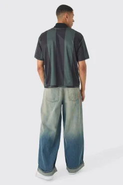 Oversized Offcl Man Boxy Half Sleeve Football T-shirt | UK^boohooMAN New