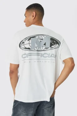 Oversized Official Back Print T-Shirt | UK^boohooMAN Best