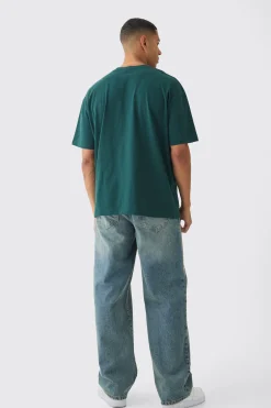 Oversized Official Embossed Detail T-Shirt | UK^boohooMAN