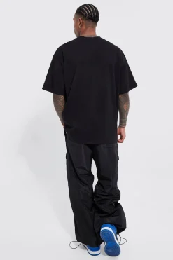 Oversized Official Gravestone Graphic T-shirt | UK^boohooMAN Sale