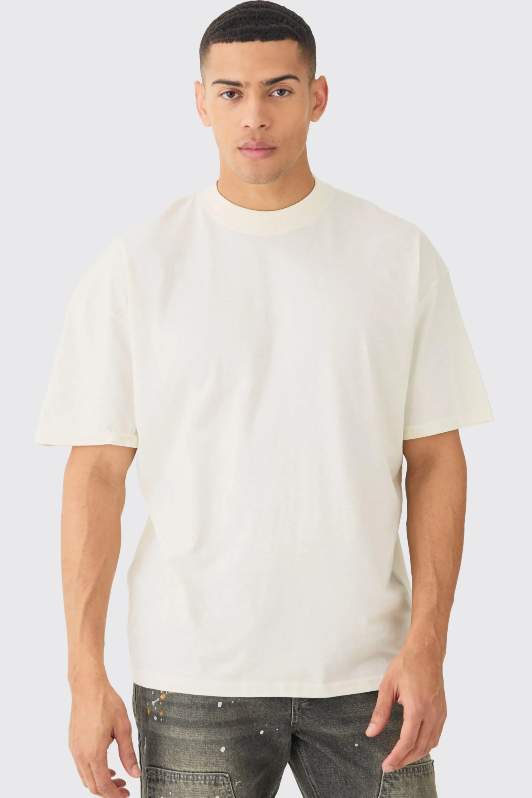 Oversized Official Man Floral T-shirt | UK^boohooMAN