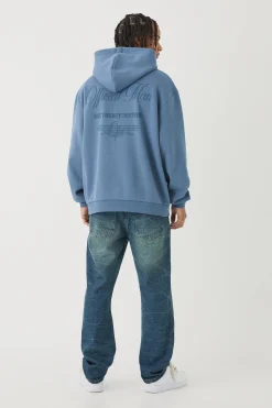 boohooMAN Oversized Official Man Print Hoodie | UK| Hoodies & Sweatshirts