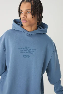 boohooMAN Oversized Official Man Print Hoodie | UK| Hoodies & Sweatshirts