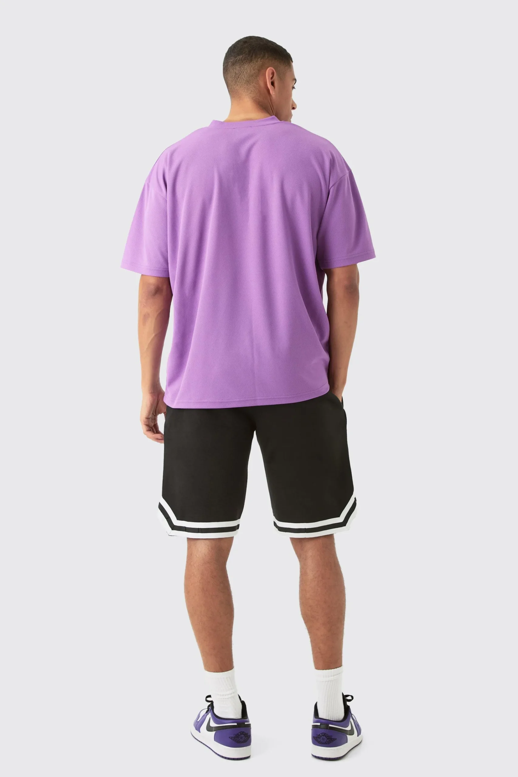 Oversized Official Mesh Varsity Top | UK^boohooMAN