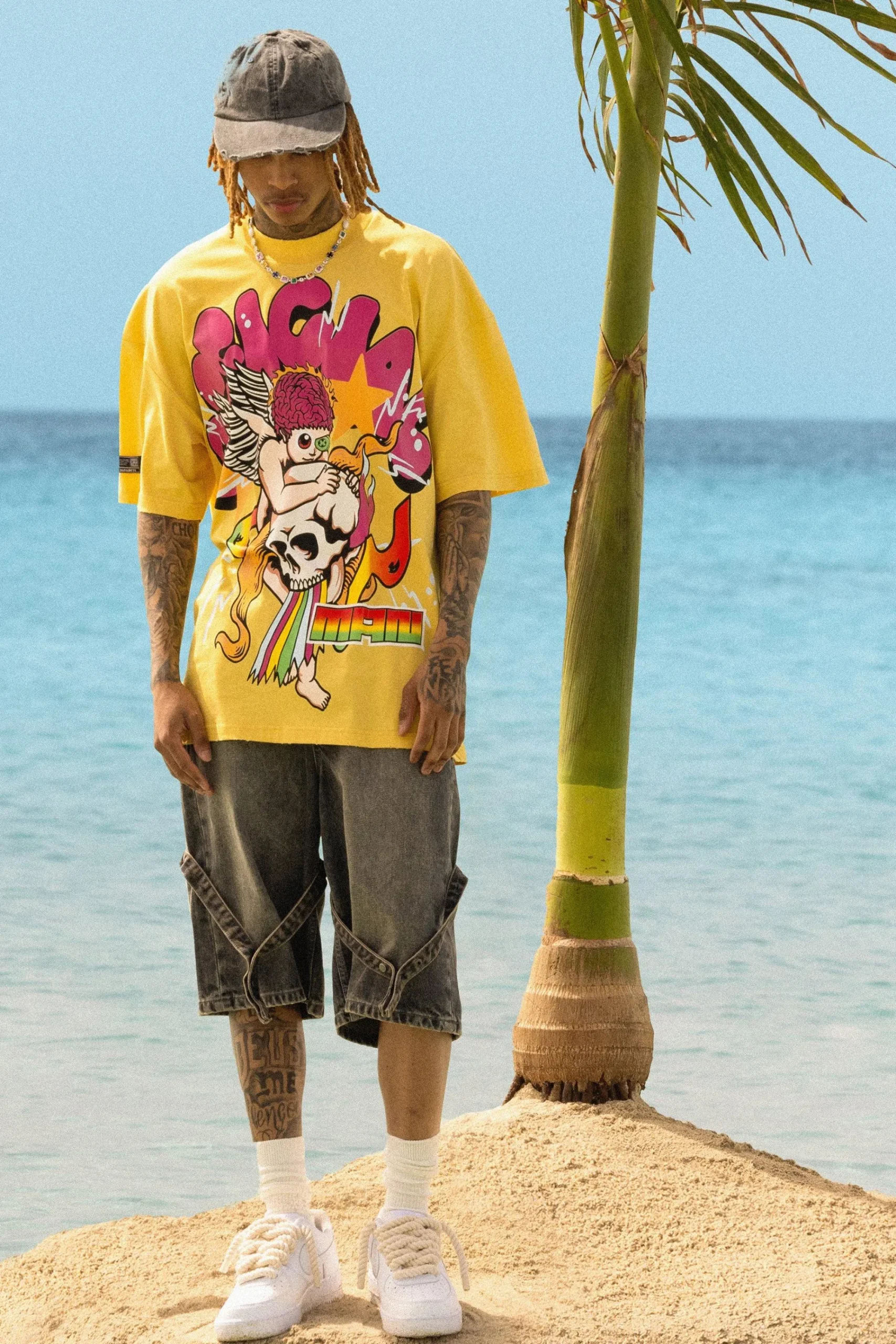 Oversized Official Nibbled T-shirt | UK^boohooMAN Outlet