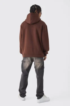 boohooMAN Oversized Official Skull Large Scale Graphic Hoodie | UK| Hoodies & Sweatshirts