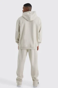 boohooMAN Oversized Official Spray Print Tracksuit | UK| Tracksuits