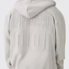 boohooMAN Oversized Official Varsity Embossed Zip Through Hoodie | UK| Hoodies & Sweatshirts