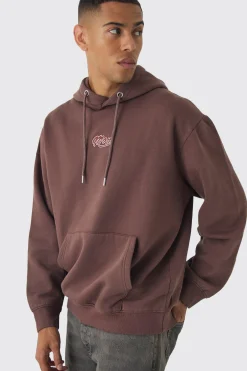 boohooMAN Oversized Official Washed Hoodie | UK| Hoodies & Sweatshirts