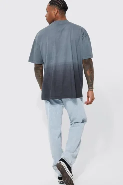 Oversized Ombre Statue Printed T-shirt | UK^boohooMAN Discount