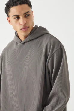 boohooMAN Oversized Ottoman Hoodie | UK| Hoodies & Sweatshirts