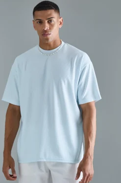 Oversized Ottoman Rib T-Shirt | UK^boohooMAN Discount