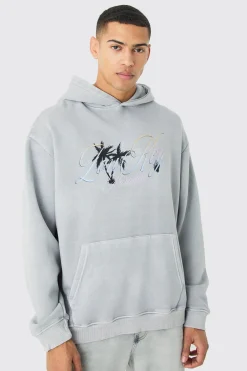 boohooMAN Oversized Paradise Hoodie | UK| Hoodies & Sweatshirts