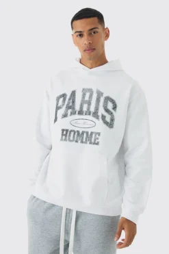 boohooMAN Oversized Paris Hoodie | UK| Hoodies & Sweatshirts