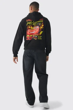 boohooMAN Oversized Pixar Cars License Print Hoodie | UK| Hoodies & Sweatshirts
