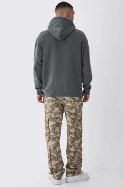 boohooMAN Oversized Pixar Cars Wash License Print Hoodie | UK| Hoodies & Sweatshirts