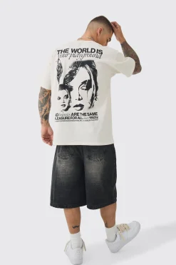 Oversized Playboy License Print T-shirt | UK^boohooMAN Outlet