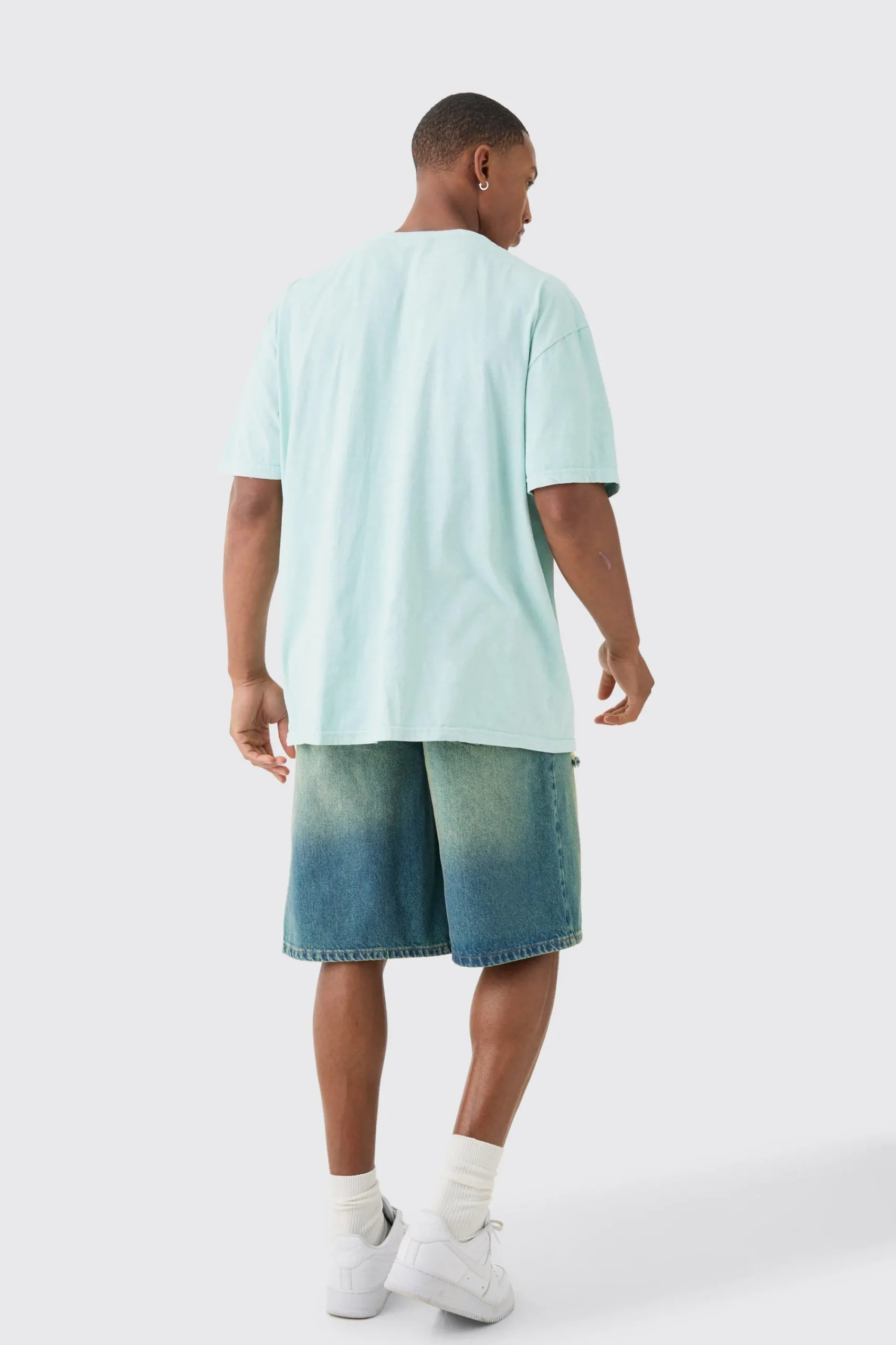 Oversized Polaroid Wash License T-shirt | UK^boohooMAN Best