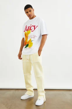 boohooMAN Oversized Print Tee And Split Hem Jogger Set | UK| Sets & Co-Ords