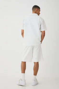 boohooMAN Oversized Revere Shirt | UK| Shirts