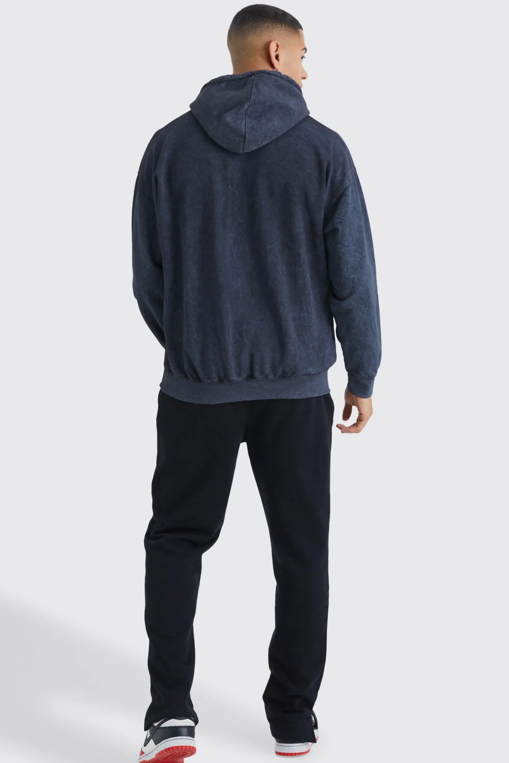 boohooMAN Oversized Scorpion Wash Graphic Hoodie | UK| Hoodies & Sweatshirts