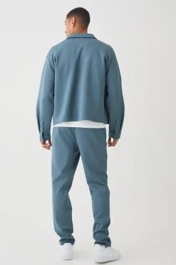 boohooMAN Oversized Scuba Boxy Set | UK| Sets & Co-Ords