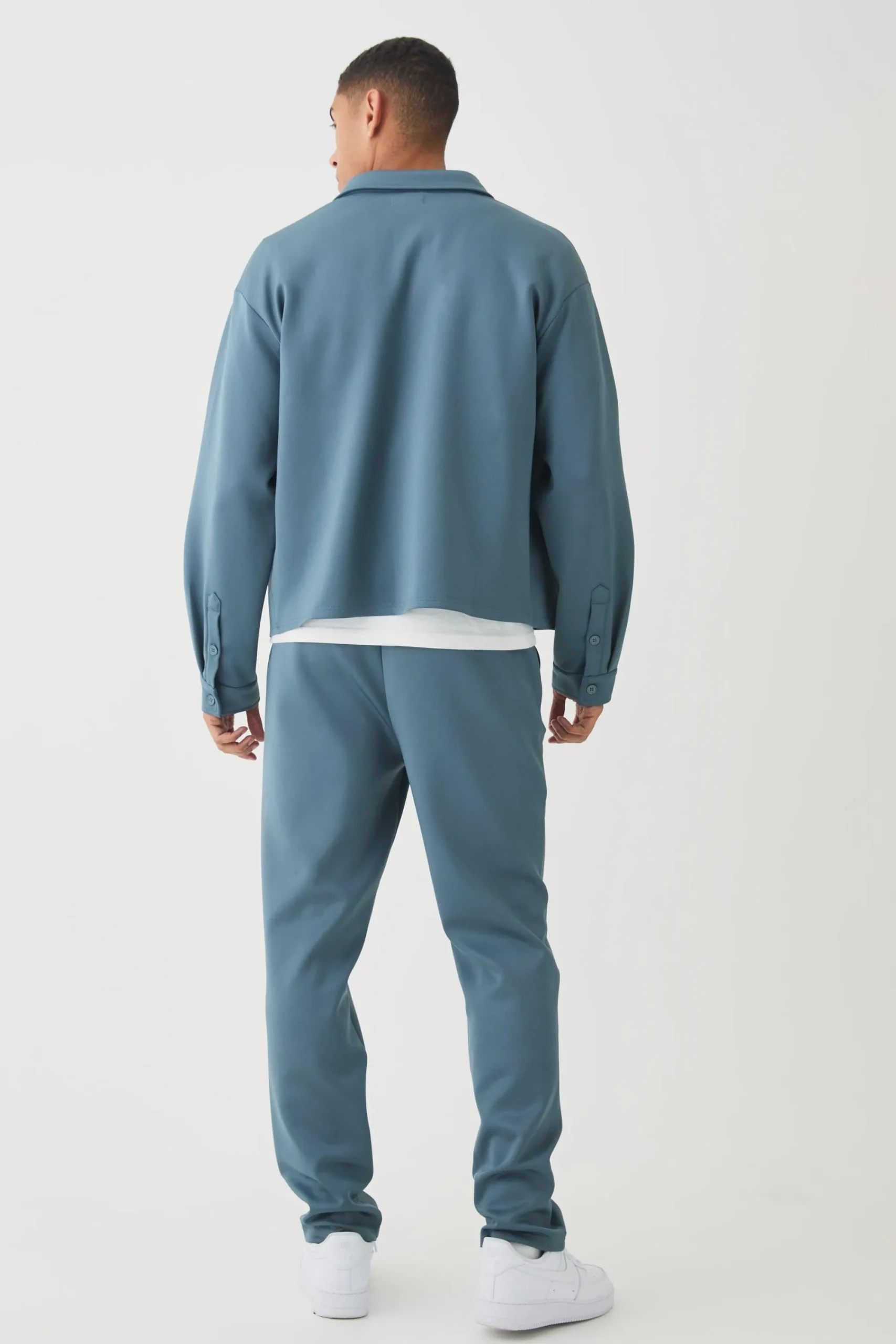 boohooMAN Oversized Scuba Boxy Set | UK| Sets & Co-Ords