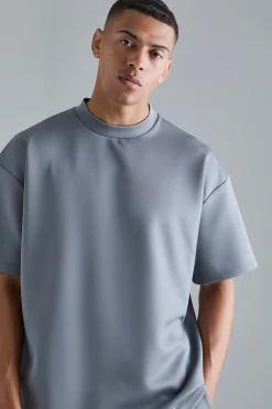 boohooMAN Oversized Scuba T-shirt & Jogger Set | UK| Sets & Co-Ords