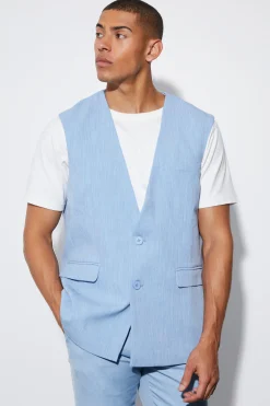 boohooMAN Oversized Single Breasted Blazer Vest | UK| Suits & Tailoring