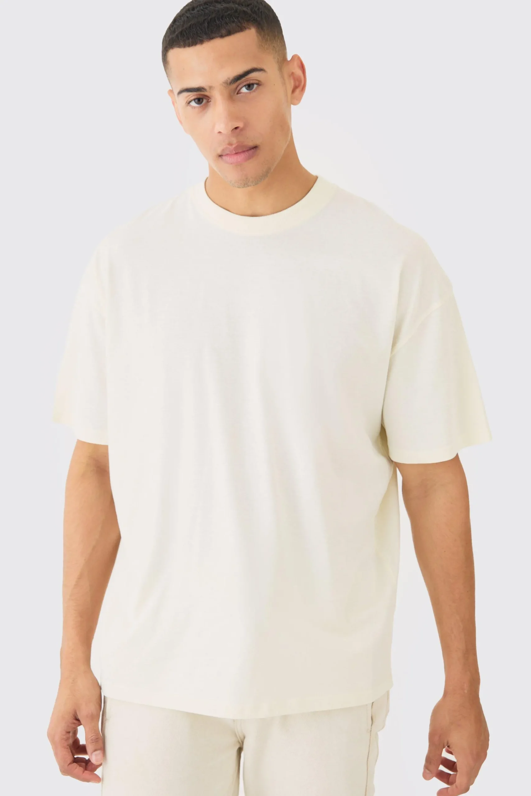 Oversized Skeleton Back Puff Print Print T-shirt | UK^boohooMAN